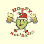 Hoppy Holidaze-none removable cover throw pillow-hbdesign