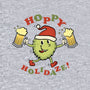 Hoppy Holidaze-womens off shoulder sweatshirt-hbdesign