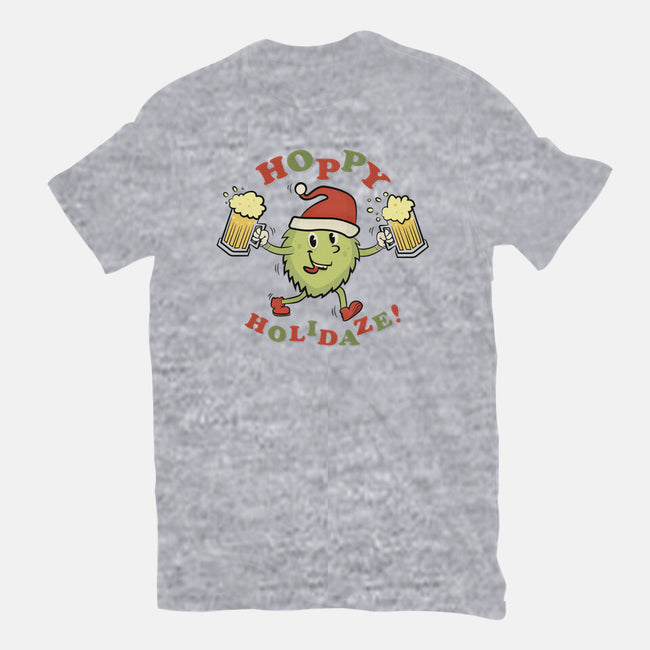 Hoppy Holidaze-mens basic tee-hbdesign