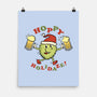 Hoppy Holidaze-none matte poster-hbdesign