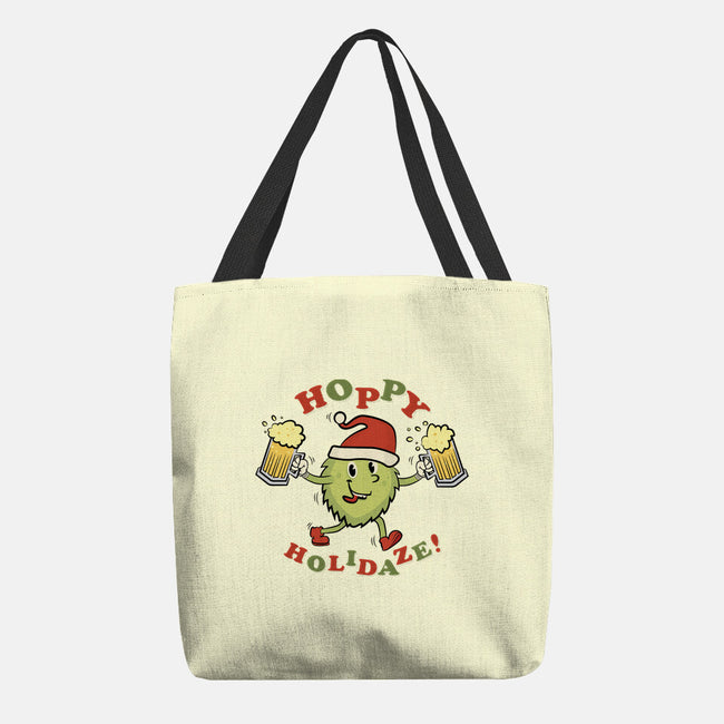 Hoppy Holidaze-none basic tote-hbdesign