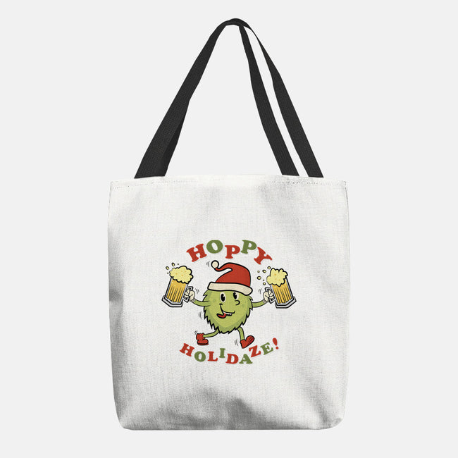 Hoppy Holidaze-none basic tote-hbdesign