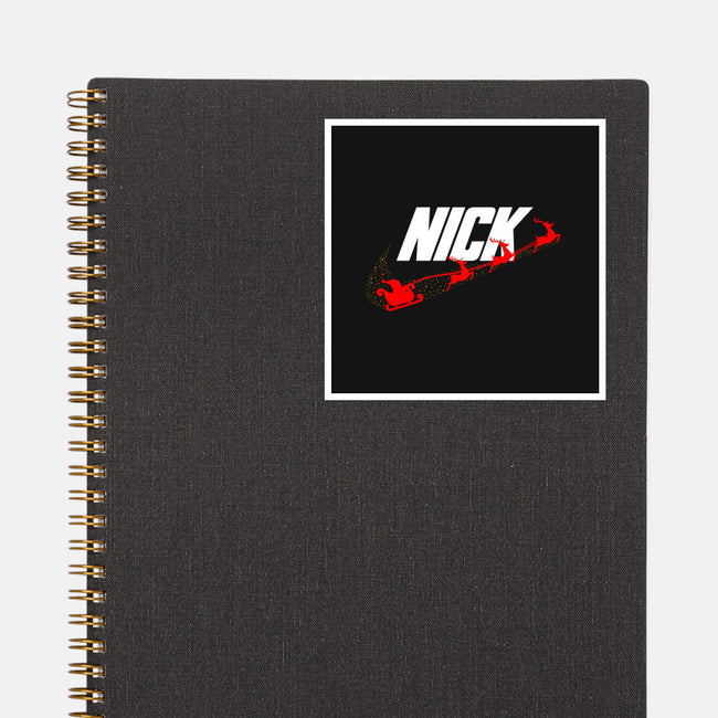 Nick-none glossy sticker-Boggs Nicolas