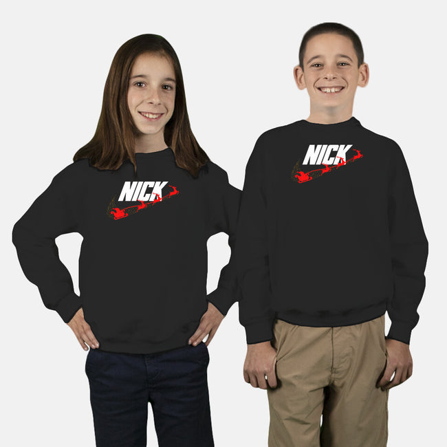 Nick-youth crew neck sweatshirt-Boggs Nicolas