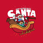 Ride-Along With Santa-none beach towel-Boggs Nicolas