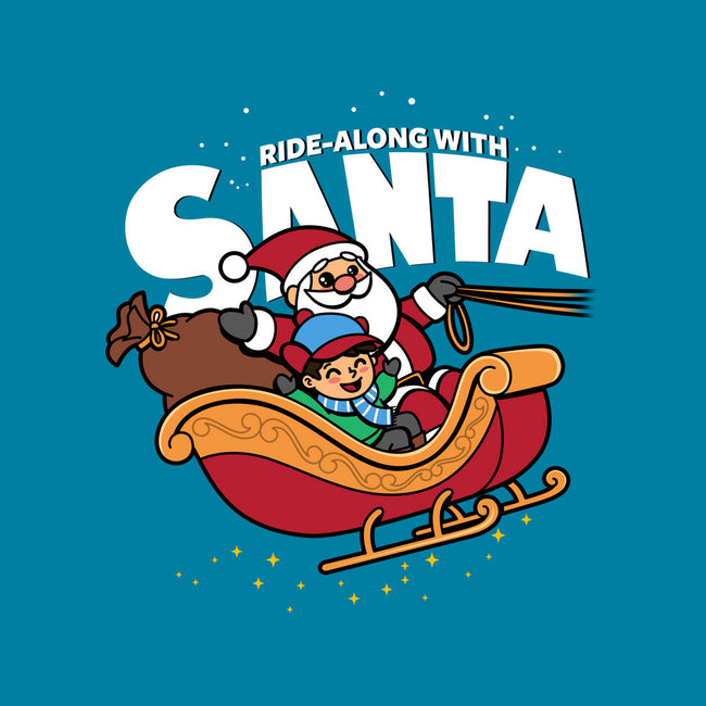 Ride-Along With Santa-none glossy sticker-Boggs Nicolas