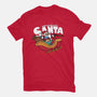 Ride-Along With Santa-mens heavyweight tee-Boggs Nicolas