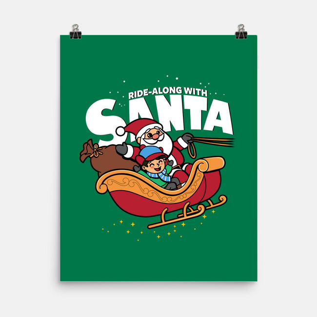 Ride-Along With Santa-none matte poster-Boggs Nicolas