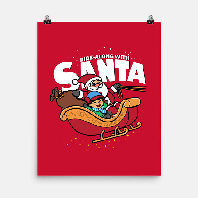 Ride-Along With Santa-none matte poster-Boggs Nicolas