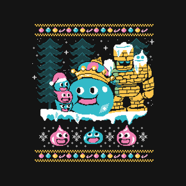 Slimes X-Mas-womens fitted tee-Sketchdemao