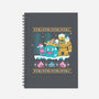 Slimes X-Mas-none dot grid notebook-Sketchdemao