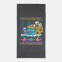 Slimes X-Mas-none beach towel-Sketchdemao