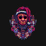 Holidays At The Lake-none drawstring bag-glitchygorilla