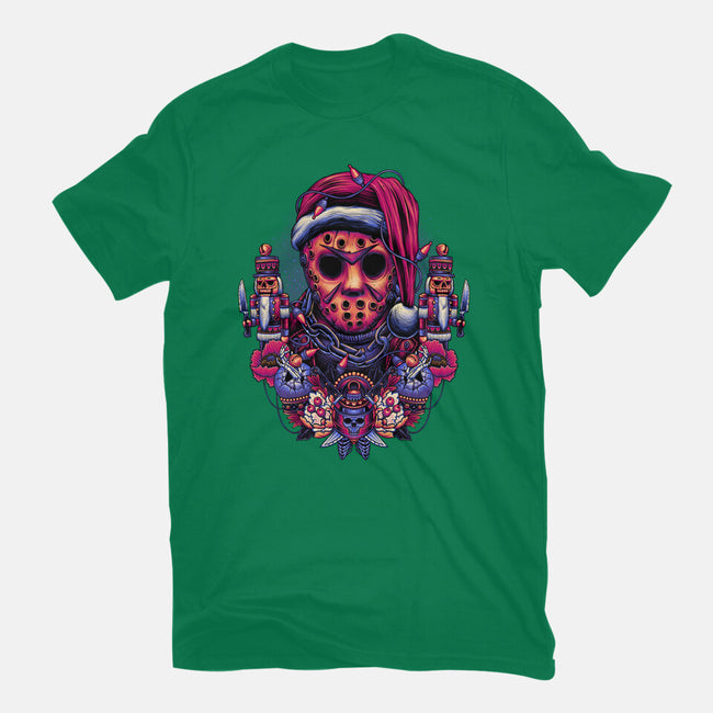 Holidays At The Lake-womens fitted tee-glitchygorilla
