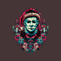Holidays At Haddonfield-none removable cover w insert throw pillow-glitchygorilla