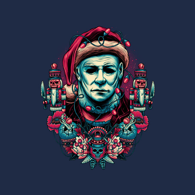 Holidays At Haddonfield-none removable cover w insert throw pillow-glitchygorilla