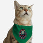 Holidays At Haddonfield-cat adjustable pet collar-glitchygorilla