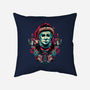 Holidays At Haddonfield-none removable cover w insert throw pillow-glitchygorilla