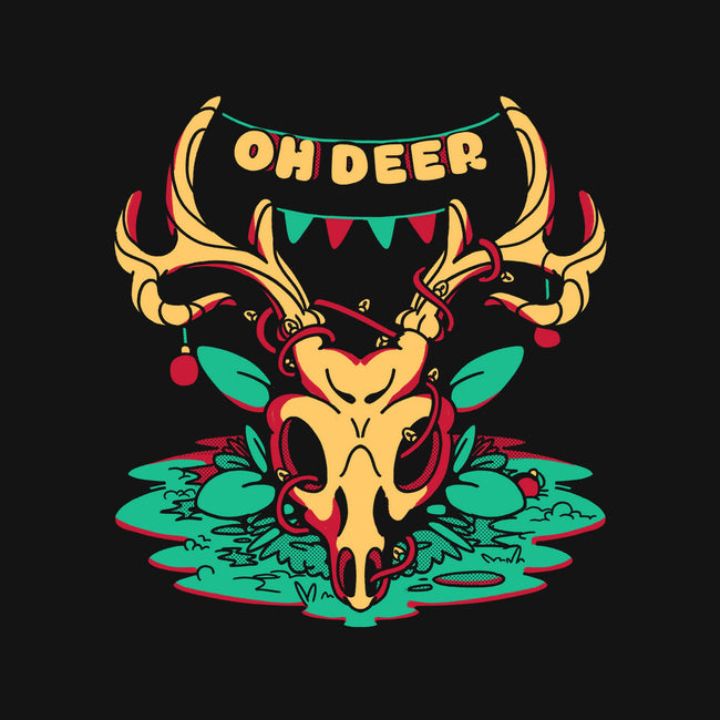 Oh Deer-womens fitted tee-estudiofitas