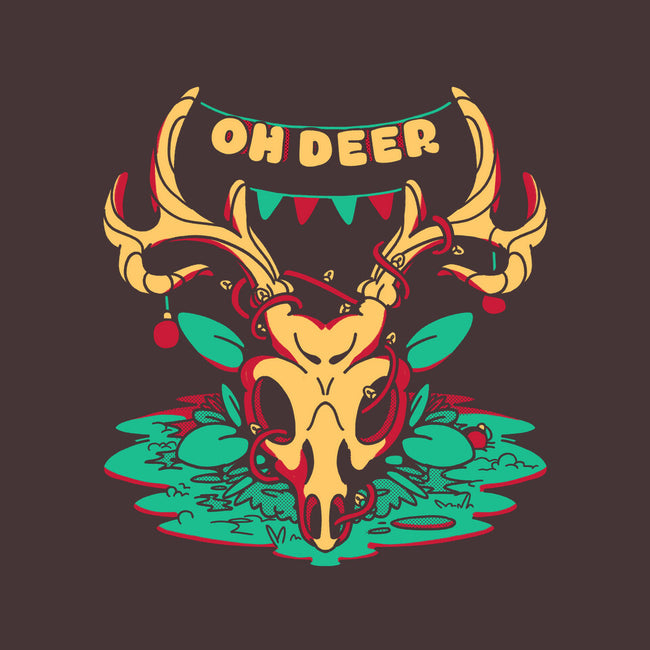 Oh Deer-none removable cover w insert throw pillow-estudiofitas