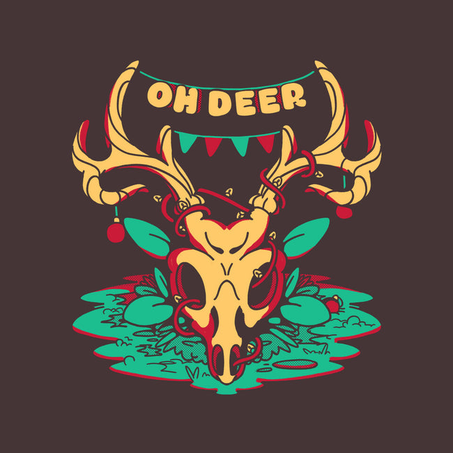 Oh Deer-unisex zip-up sweatshirt-estudiofitas