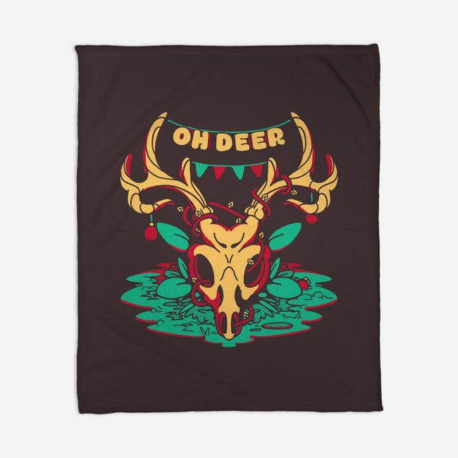 Oh Deer-none fleece blanket-estudiofitas