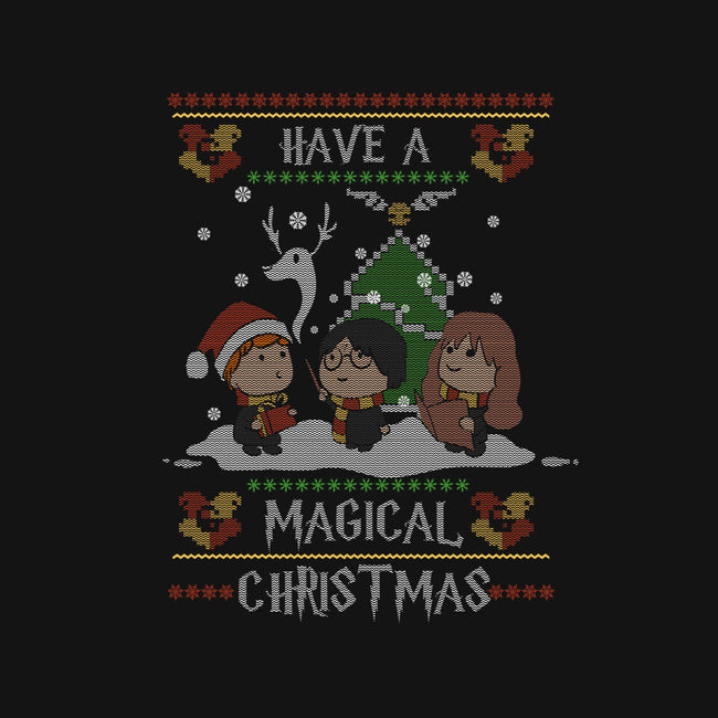 Magical Christmas-none drawstring bag-fanfabio
