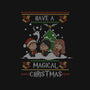 Magical Christmas-womens basic tee-fanfabio