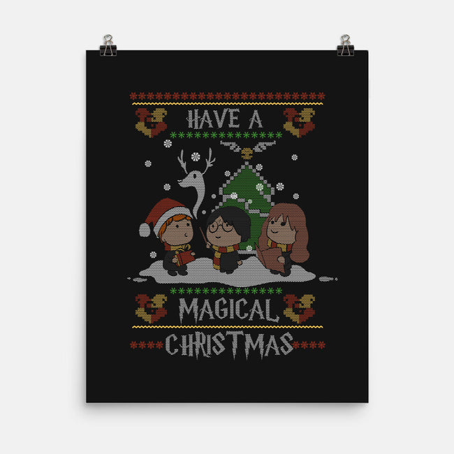 Magical Christmas-none matte poster-fanfabio