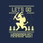 Let's Go Krampus!-none polyester shower curtain-Boggs Nicolas