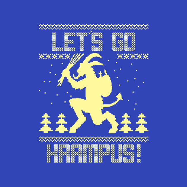 Let's Go Krampus!-none stretched canvas-Boggs Nicolas