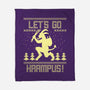 Let's Go Krampus!-none fleece blanket-Boggs Nicolas