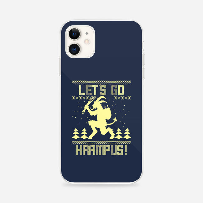 Let's Go Krampus!-iphone snap phone case-Boggs Nicolas