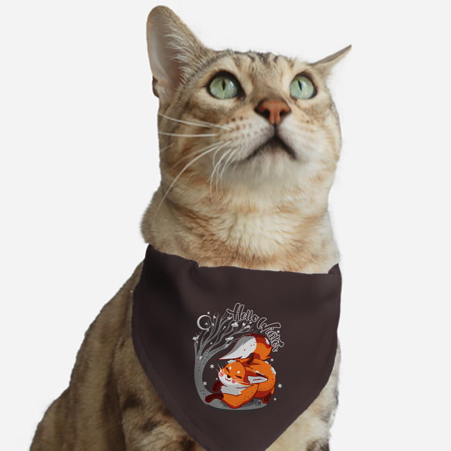 Hello Wild Winter-cat adjustable pet collar-heydale