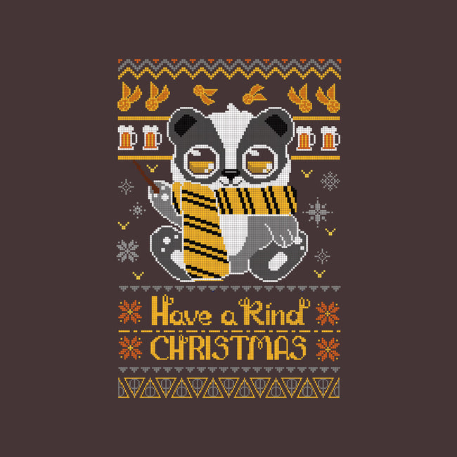 Kind Christmas-none stretched canvas-ricolaa