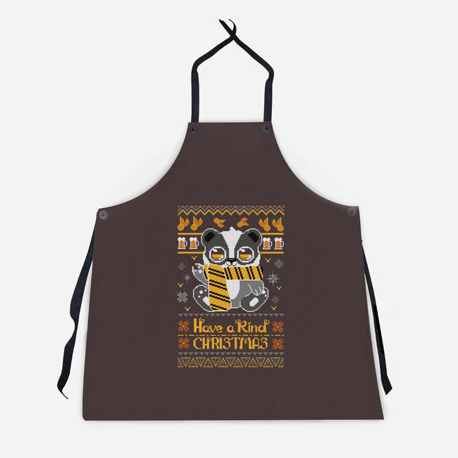 Kind Christmas-unisex kitchen apron-ricolaa