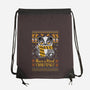 Kind Christmas-none drawstring bag-ricolaa
