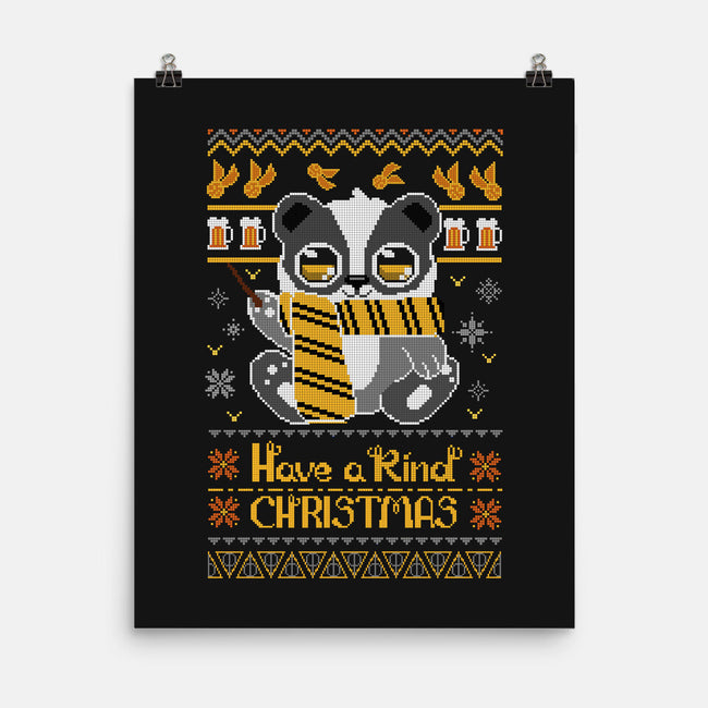 Kind Christmas-none matte poster-ricolaa