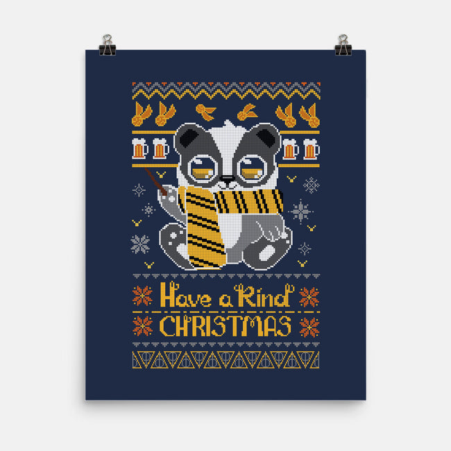 Kind Christmas-none matte poster-ricolaa