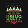 You Call Me Ugly?-none removable cover w insert throw pillow-theteenosaur