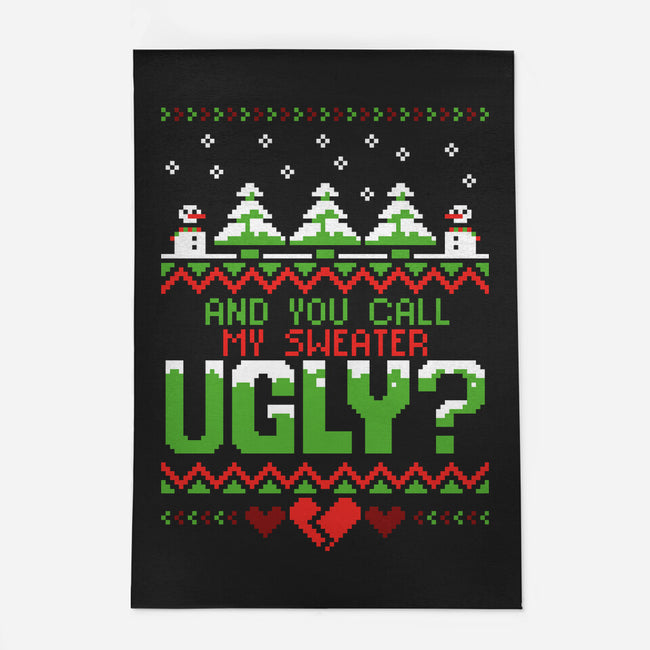You Call Me Ugly?-none indoor rug-theteenosaur