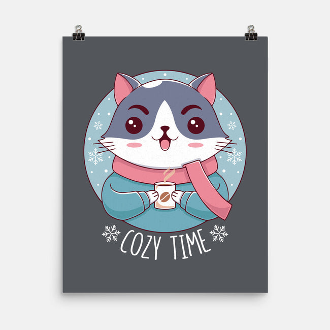 The Coziest Time-none matte poster-Alundrart