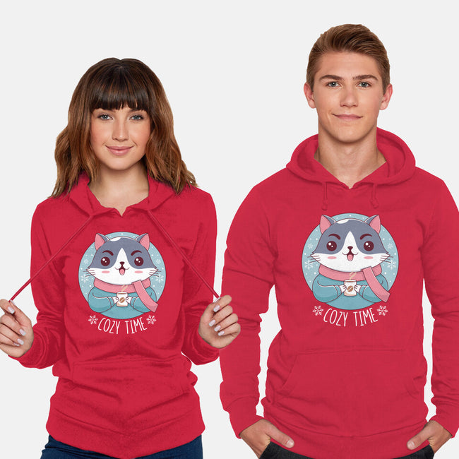 The Coziest Time-unisex pullover sweatshirt-Alundrart