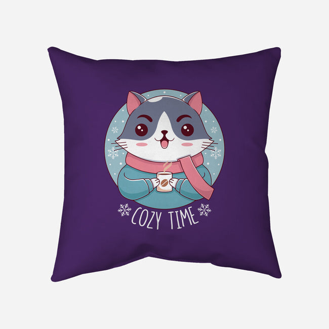 The Coziest Time-none removable cover w insert throw pillow-Alundrart