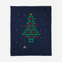 Christmas In Space-none fleece blanket-Rogelio