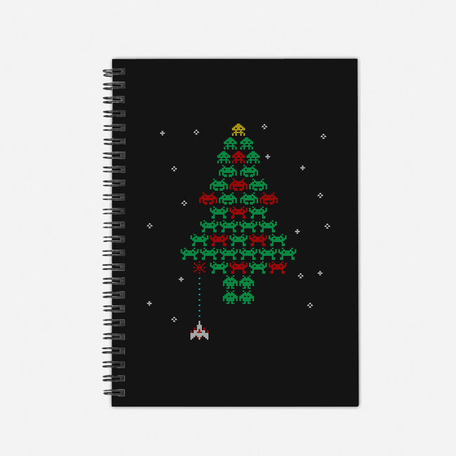 Christmas In Space-none dot grid notebook-Rogelio