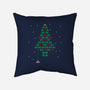 Christmas In Space-none removable cover throw pillow-Rogelio