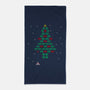 Christmas In Space-none beach towel-Rogelio