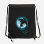 Moonlight Dragon-none drawstring bag-fanfreak1
