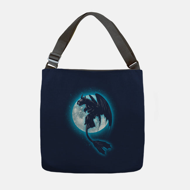 Moonlight Dragon-none adjustable tote-fanfreak1